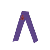 Custom Light Purple Crimson Red Headband