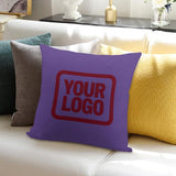Custom Light Purple Crimson Red Pillowcase