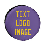 Custom Light Purple Gold Truck Tires