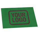 Custom Emerald Green Brown Flag