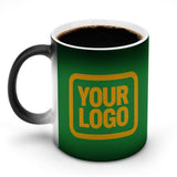 Custom Emerald Green Yellow Magic Mug