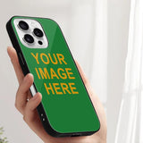 Custom Emerald Green Yellow Phone Case