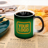 Custom Emerald Green Yellow Magic Mug