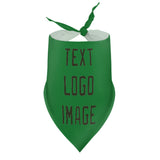 Custom Emerald Green Olive Pet Scarf