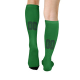 Custom Emerald Green Green Knee-High Sock