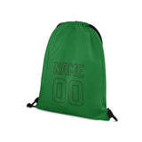 Custom Emerald Green Emerald Green Drawstring Bag