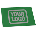 Custom Emerald Green Gray Flag