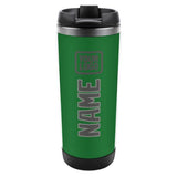 Custom Emerald Green Dark Grey Stainless Steel Water Cup