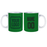 Custom Emerald Green Dark Green Mug