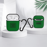 Custom Emerald Green Dark Green AirPods Case