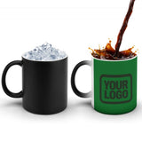 Custom Emerald Green Dark Green Magic Mug