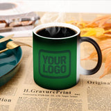 Custom Emerald Green Dark Green Magic Mug