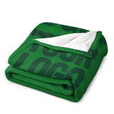 Custom Emerald Green Green Blanket
