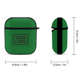 Custom Emerald Green Dark Green AirPods Case