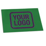 Custom Emerald Green Purple Flag
