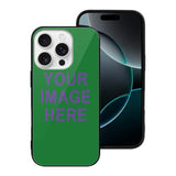 Custom Emerald Green Light Purple Phone Case