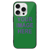 Custom Emerald Green Light Purple Phone Case