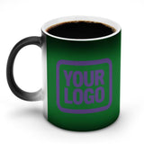 Custom Emerald Green Light Purple Magic Mug