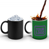 Custom Emerald Green Light Purple Magic Mug