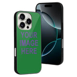 Custom Emerald Green Light Purple Phone Case