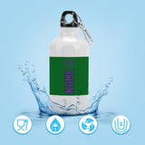 Custom Emerald Green Light Purple Sports Bottle