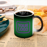 Custom Emerald Green Light Purple Magic Mug