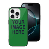 Custom Emerald Green Navy Phone Case