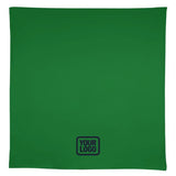 Custom Emerald Green Sky Blue Square Table Cloth