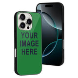 Custom Emerald Green Navy Phone Case