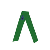 Custom Emerald Green Navy Headband