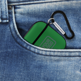 Custom Emerald Green Blue Green AirPods Case