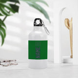 Custom Emerald Green Blue Green Sports Bottle