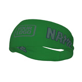 Custom Emerald Green Blue Green Sports headband