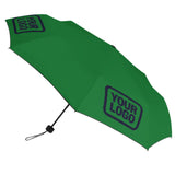 Custom Emerald Green Navy Automatic Umbrella