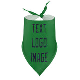Custom Emerald Green Navy Pet Scarf