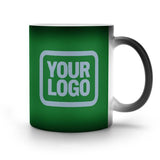 Custom Emerald Green Light Blue Magic Mug