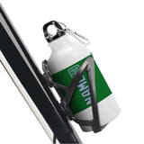 Custom Emerald Green Light Blue Sports Bottle