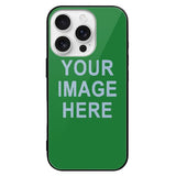 Custom Emerald Green Light Blue Phone Case