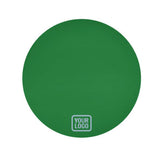 Custom Emerald Green Light Blue Round Table Cloth
