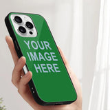 Custom Emerald Green Light Blue Phone Case