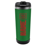 Custom Emerald Green Coral Red Stainless Steel Water Cup