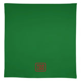 Custom Emerald Green Orange Red Square Table Cloth