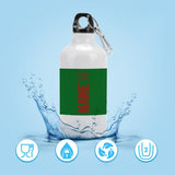Custom Emerald Green Coral Red Sports Bottle