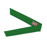 Custom Emerald Green Light Pink Headband