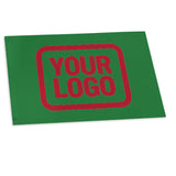 Custom Emerald Green Red Flag