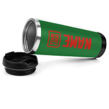 Custom Emerald Green Orange Red Stainless Steel Water Cup