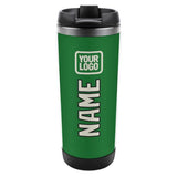 Custom Emerald Green Cream Stainless Steel Water Cup