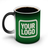 Custom Emerald Green Cream Magic Mug