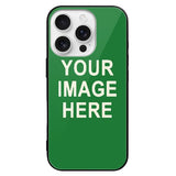 Custom Emerald Green Cream Phone Case