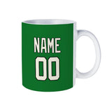 Custom Emerald Green Cream Mug